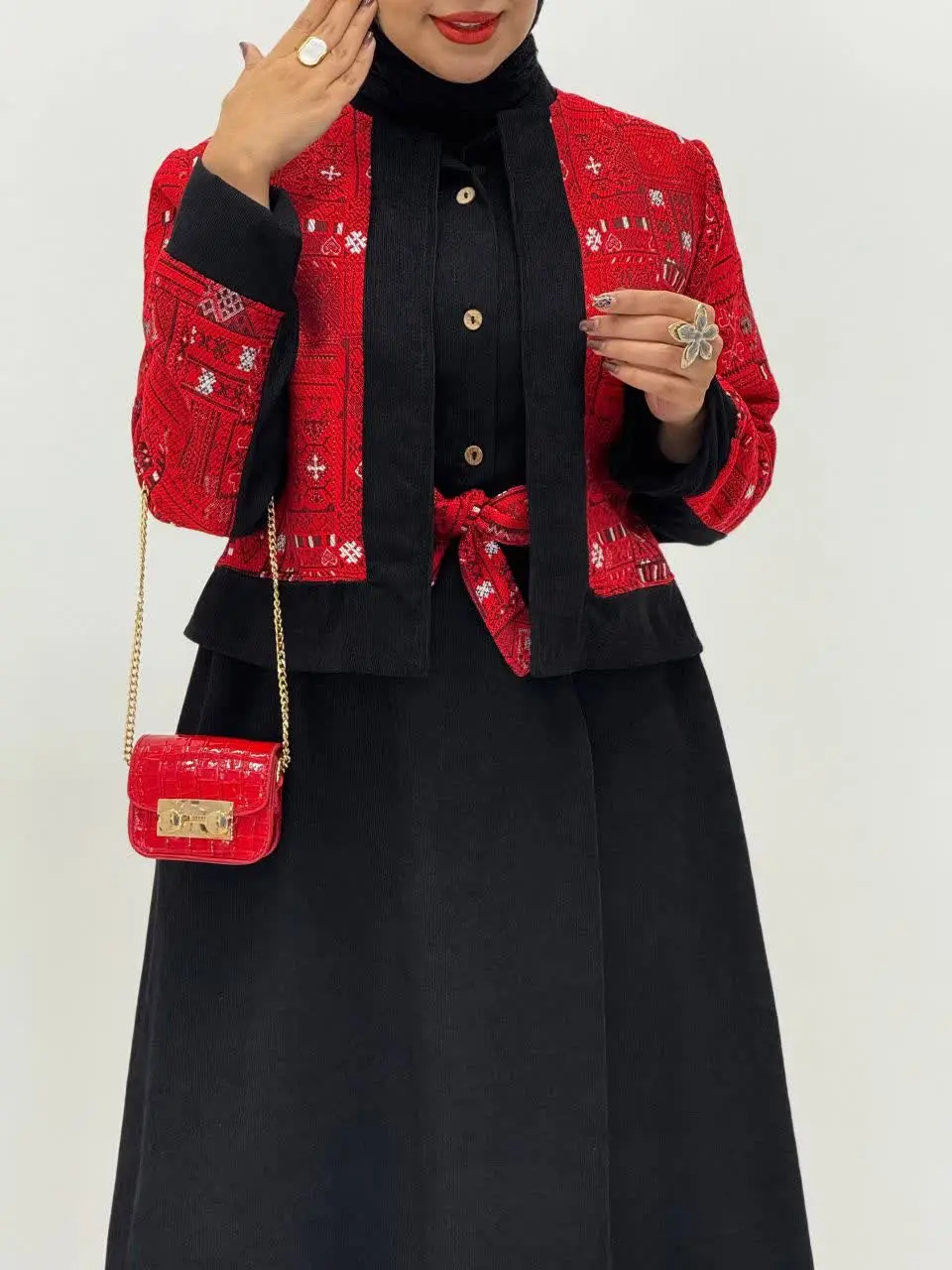 3901-کت و سارافون یلدایی هیوا